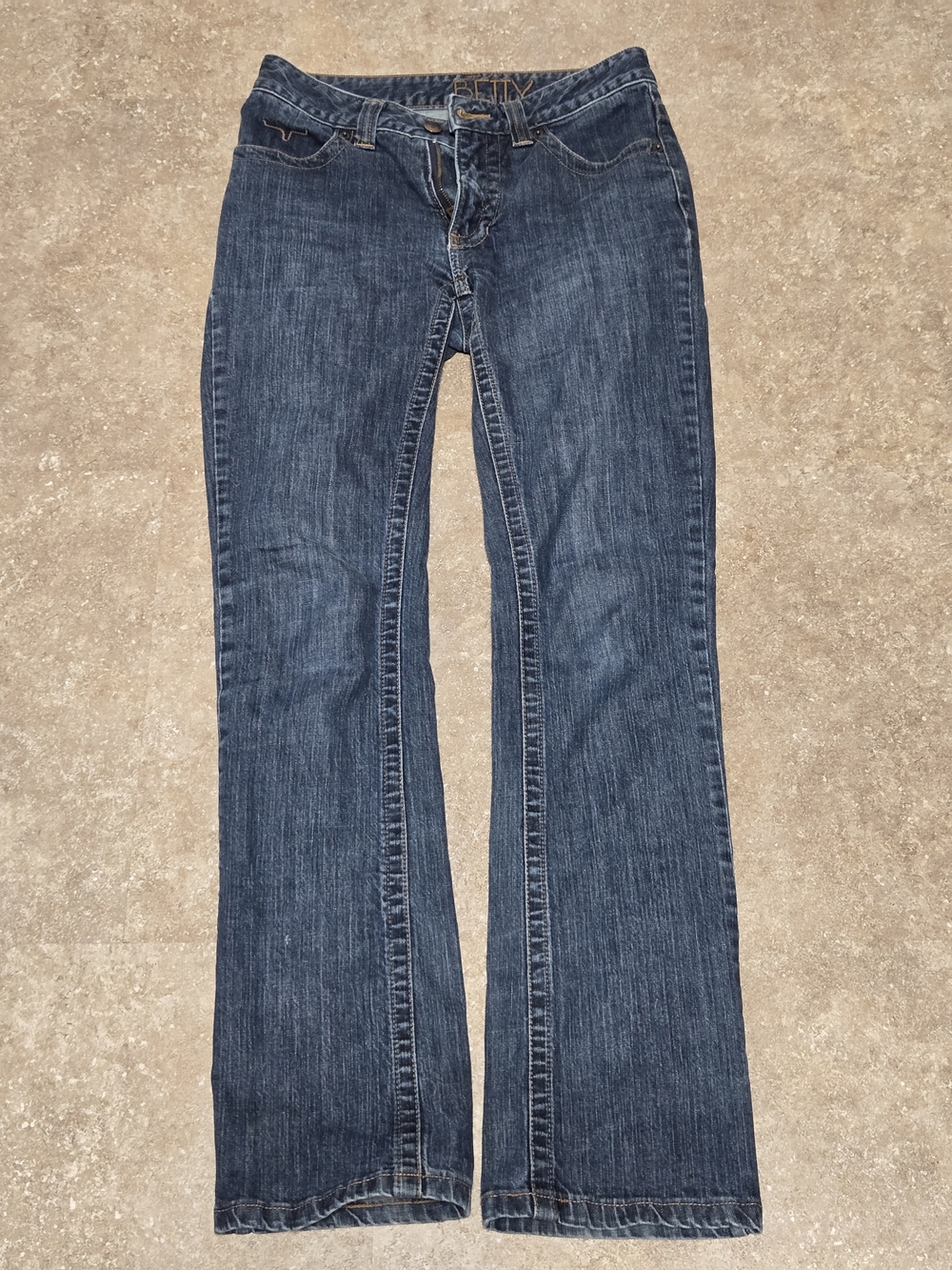 Kimes Ranch Women's Dark Blue Boot-Cut Jeans